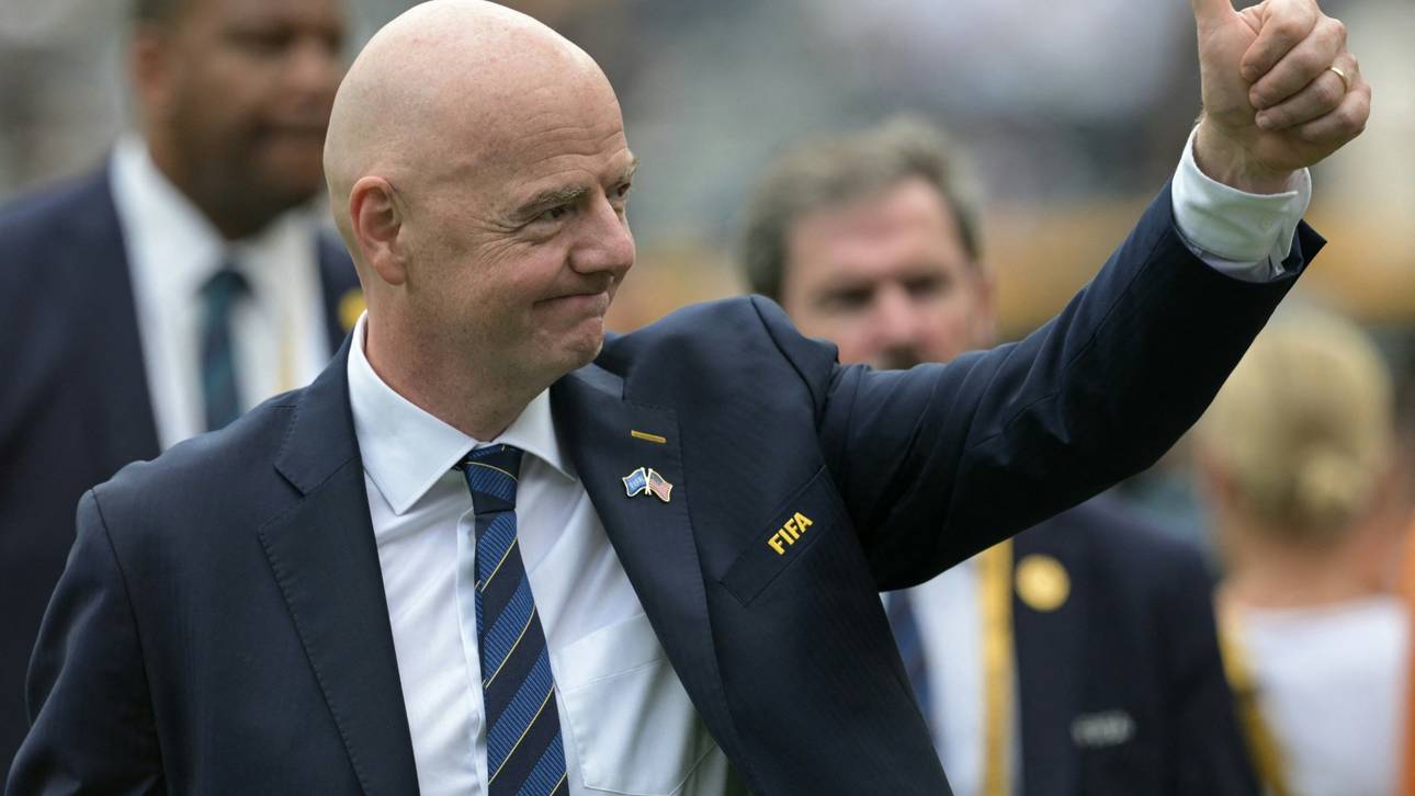Seit 2016 FIFA-Präsident: Gianni Infantino