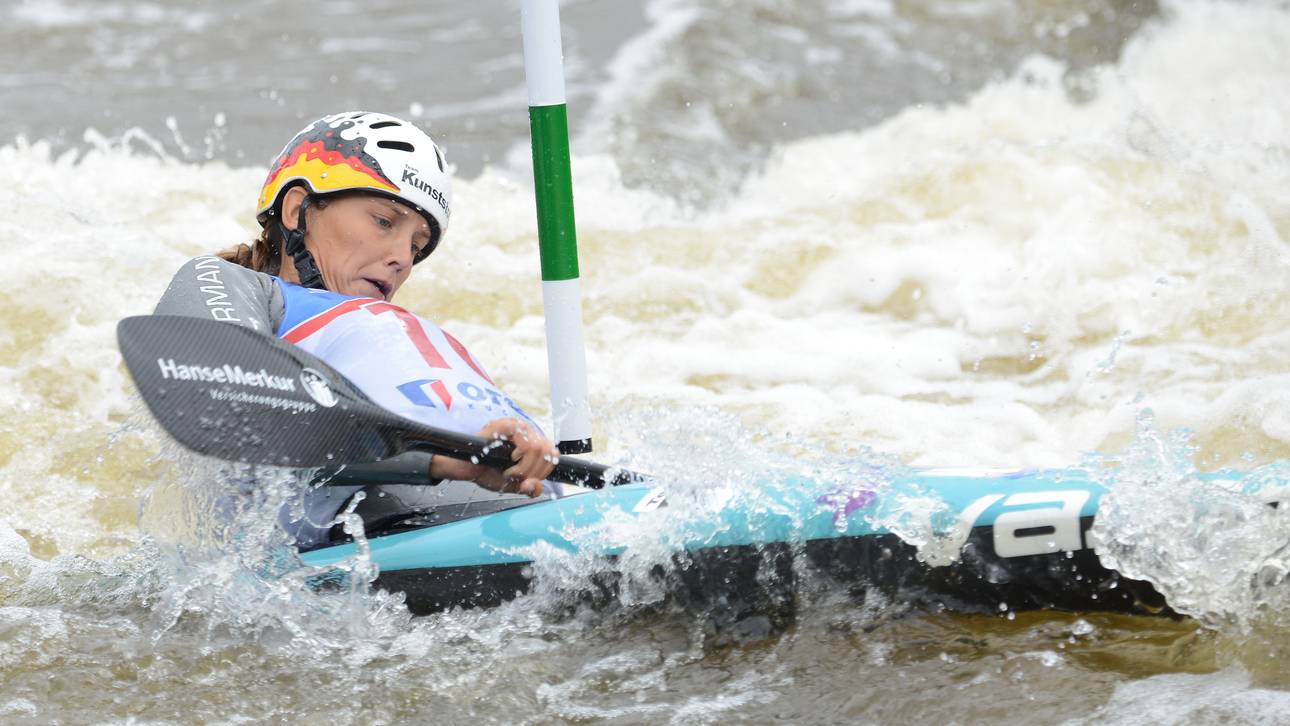Slalom-Kanuten ohne Podestplatz