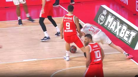 Die Highlights derPartie Roter Stern Belgrad - FC Bayern München aus der EuroLeague im Video.