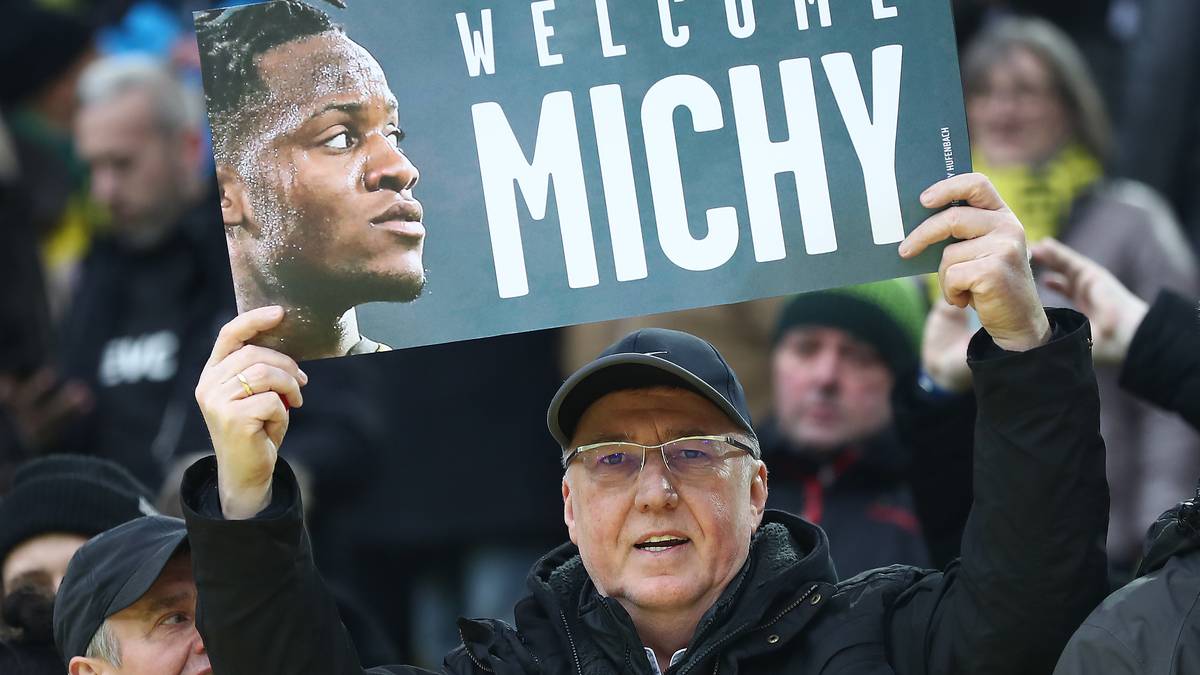 Zum anderen Michy Batshuayi, der erstmals vor heimischer Kulisse aufläuft