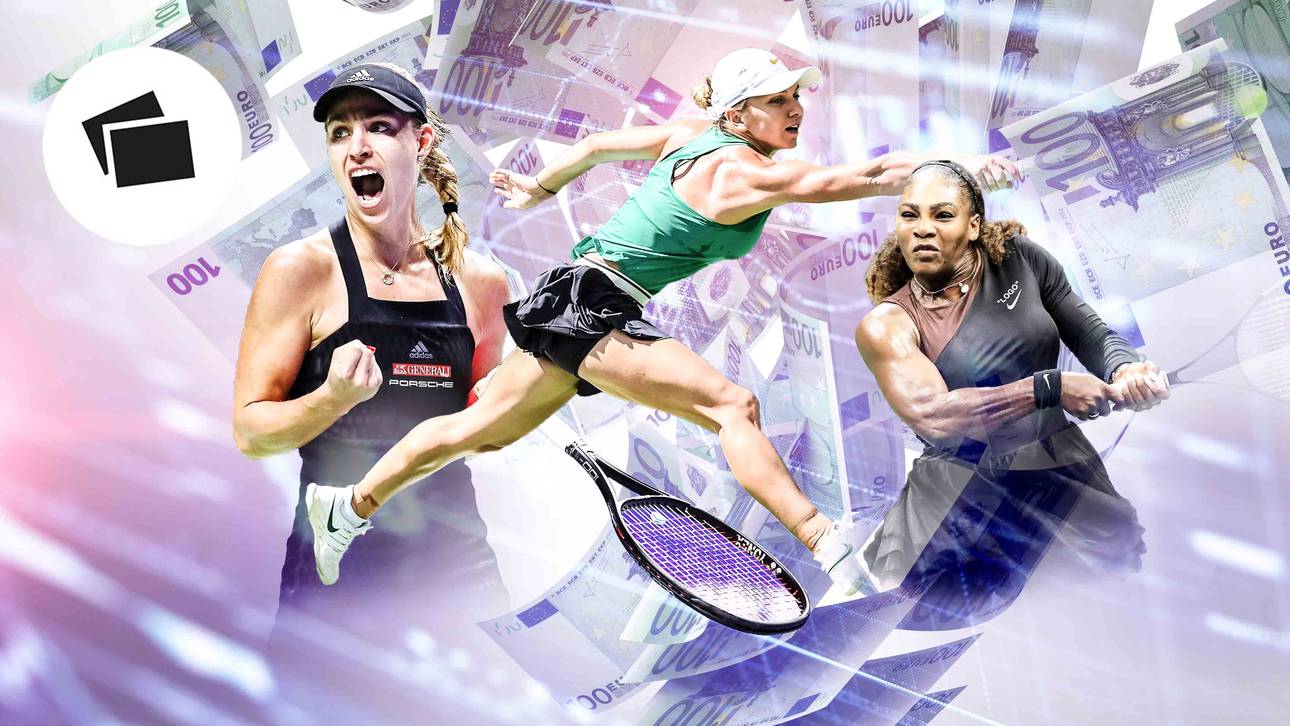 Die Preisgeld-Rangliste der WTA