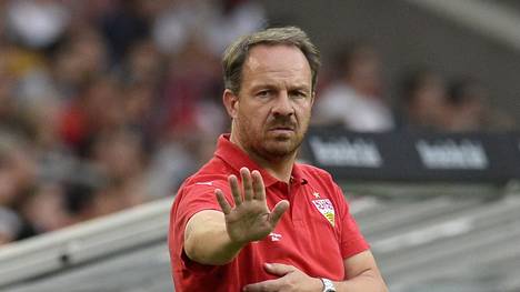 Alexander Zorniger ist seit Juli Trainer des VfB Stuttgart