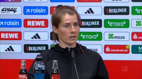 Nach der Niederlage gegen den VfL Wolfsburg äußert sich die Union-Trainerin Marie-Louise Eta zu ihrem Bundesliga-Debüt und dazu, wie sie den Fokus innerhalb der Mannschaft gesetzt hat. 