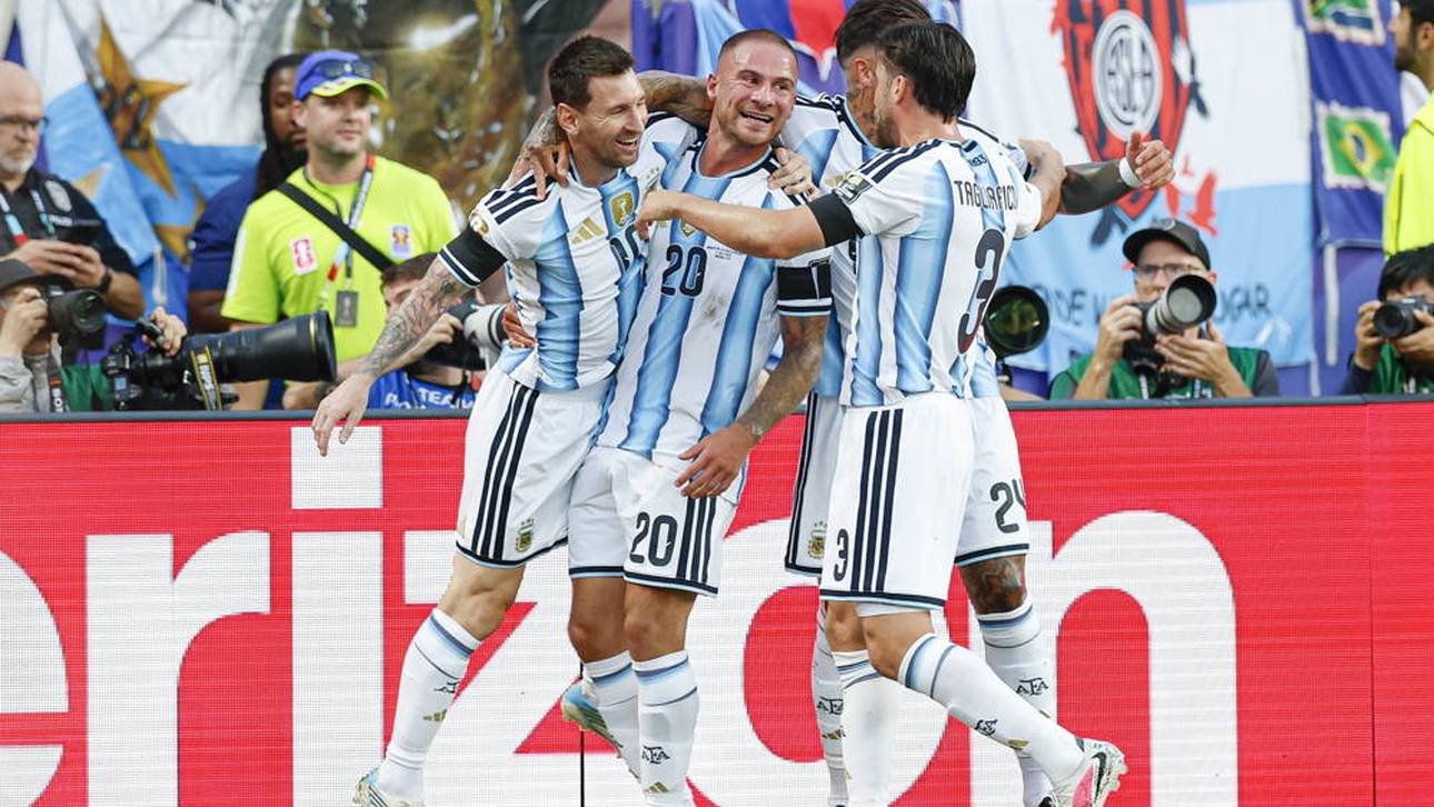 Maradona motiviert Argentinien