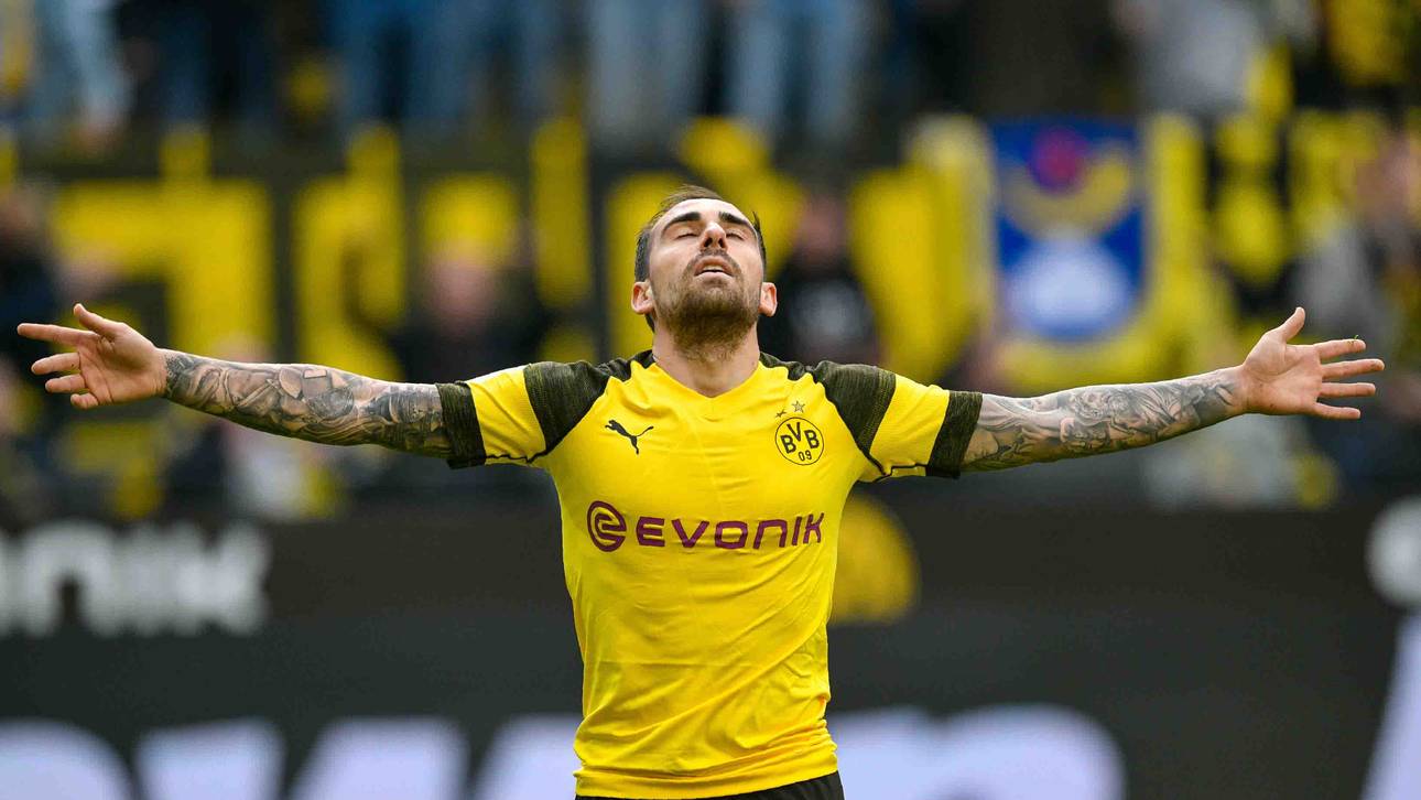 Alcacer rettet BVB gegen Wolfsburg