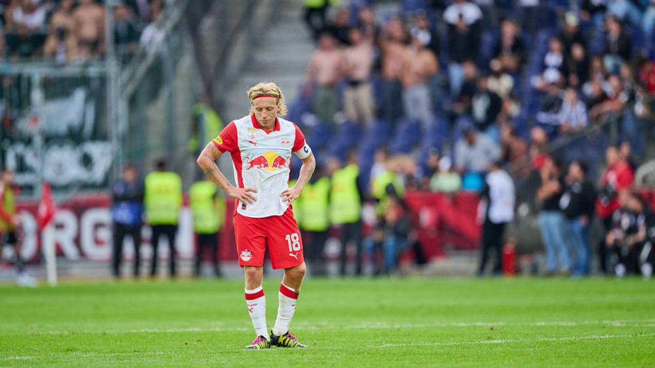 RB Salzburg schlittert immer weiter in die Krise