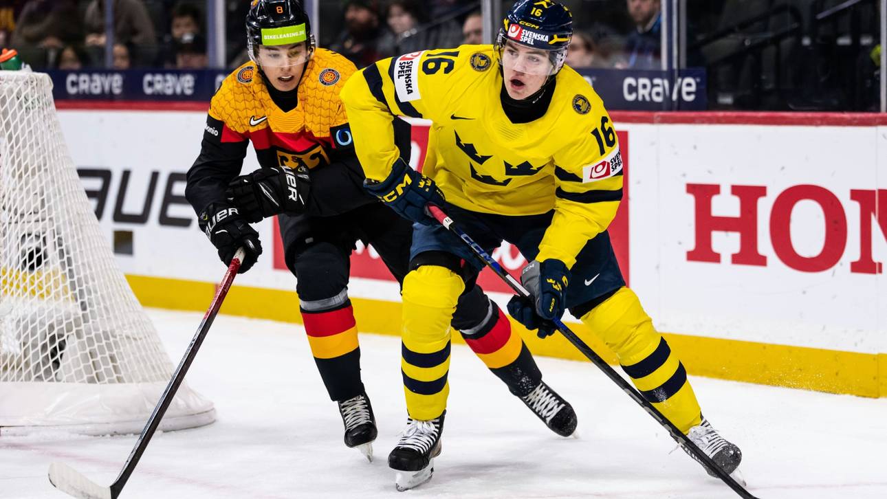 Deutsche Eishockey-Junioren unterliegen auch Schweden