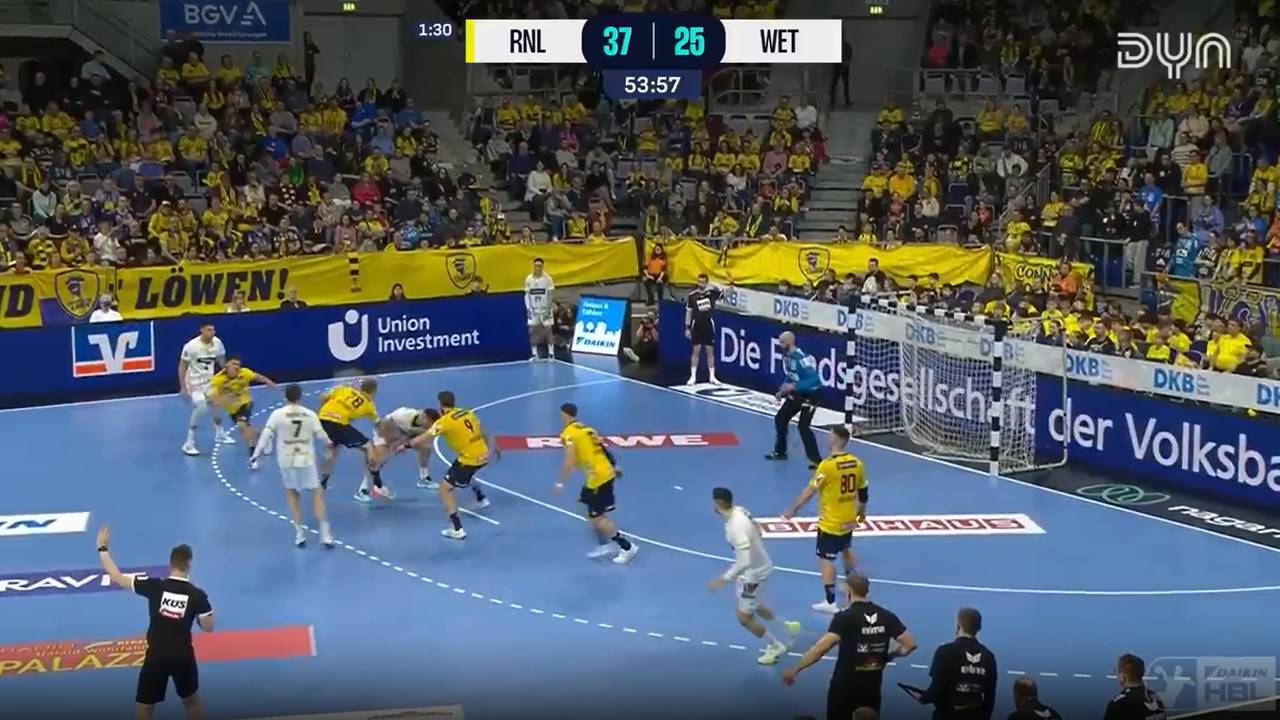Rhein-Neckar Löwen - HSG Wetzlar | HBL-Highlights im Video