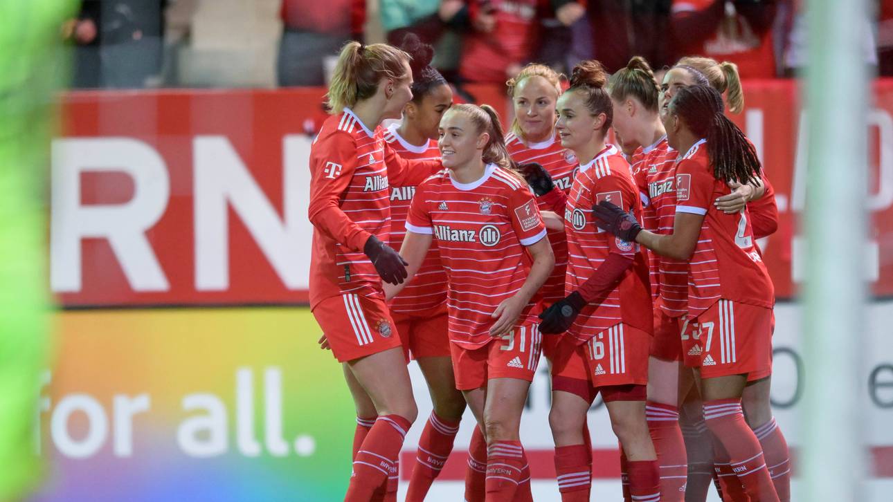 Bayern-Frauen vorerst an der Spitze