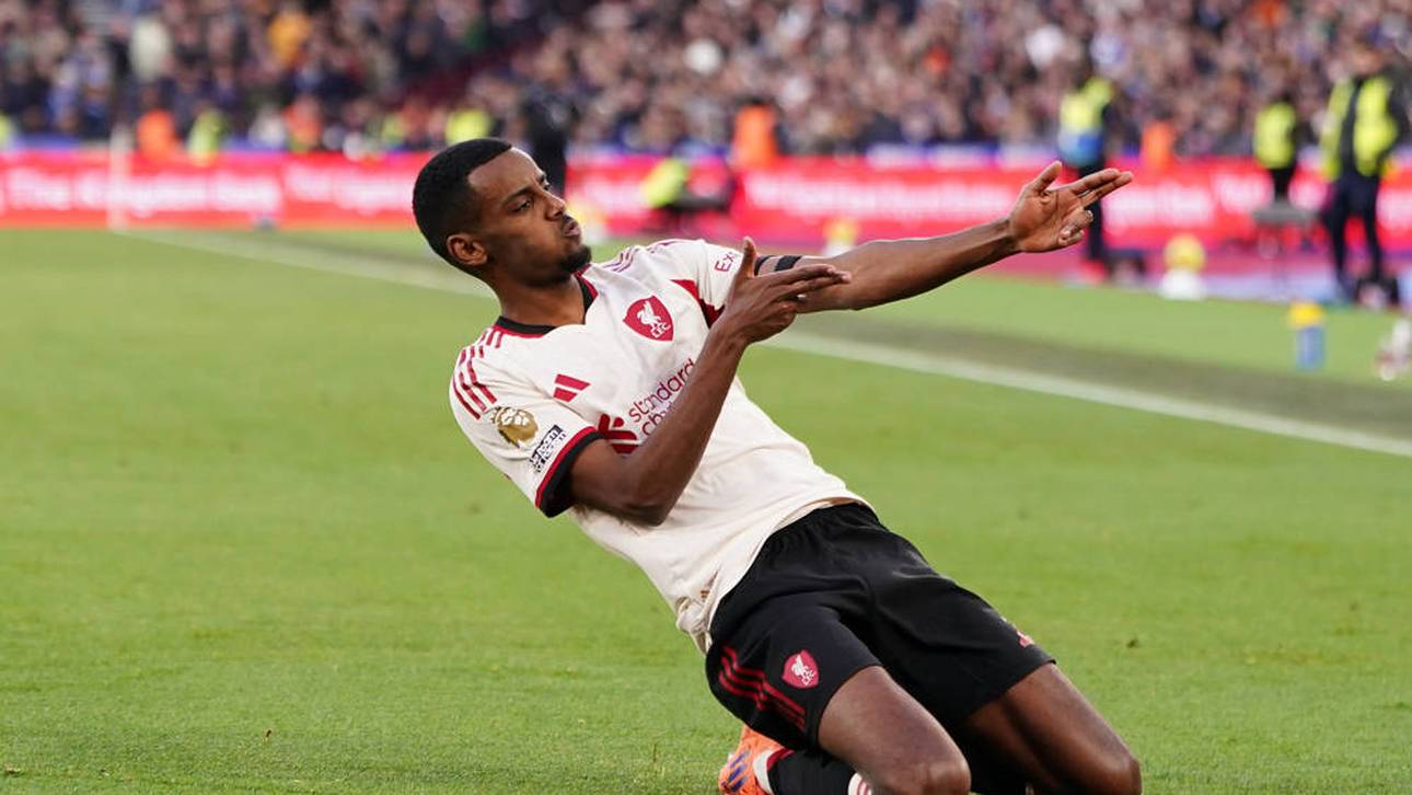 Alexander Isak traf für den FC Liverpool