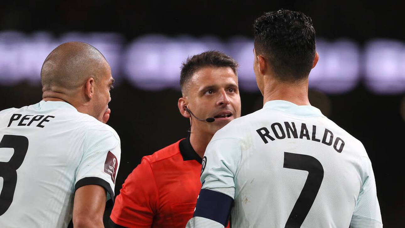 Gelb-Rot-Ärger bei Portugal-Remis