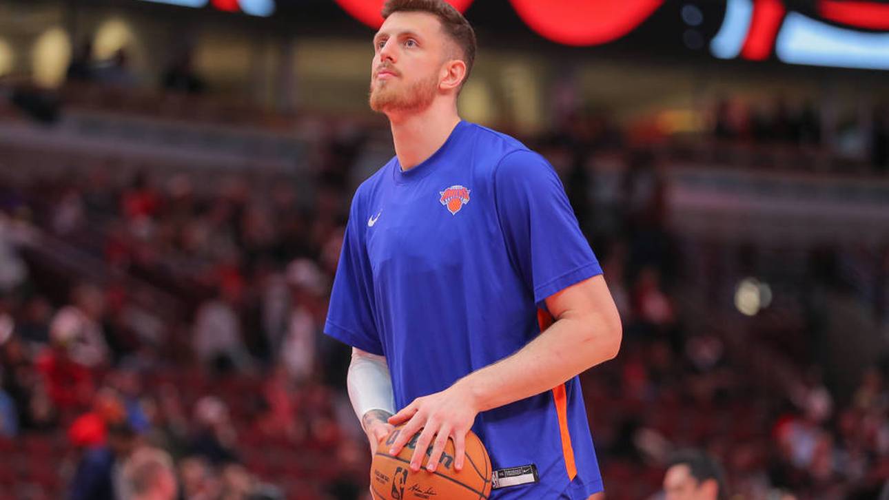 Isaiah Hartenstein spielte zwei Saisons für die New York Knicks