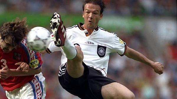 1996 fährt er mit der deutschen Nationalmannschaft zur Europameisterschaft in England?