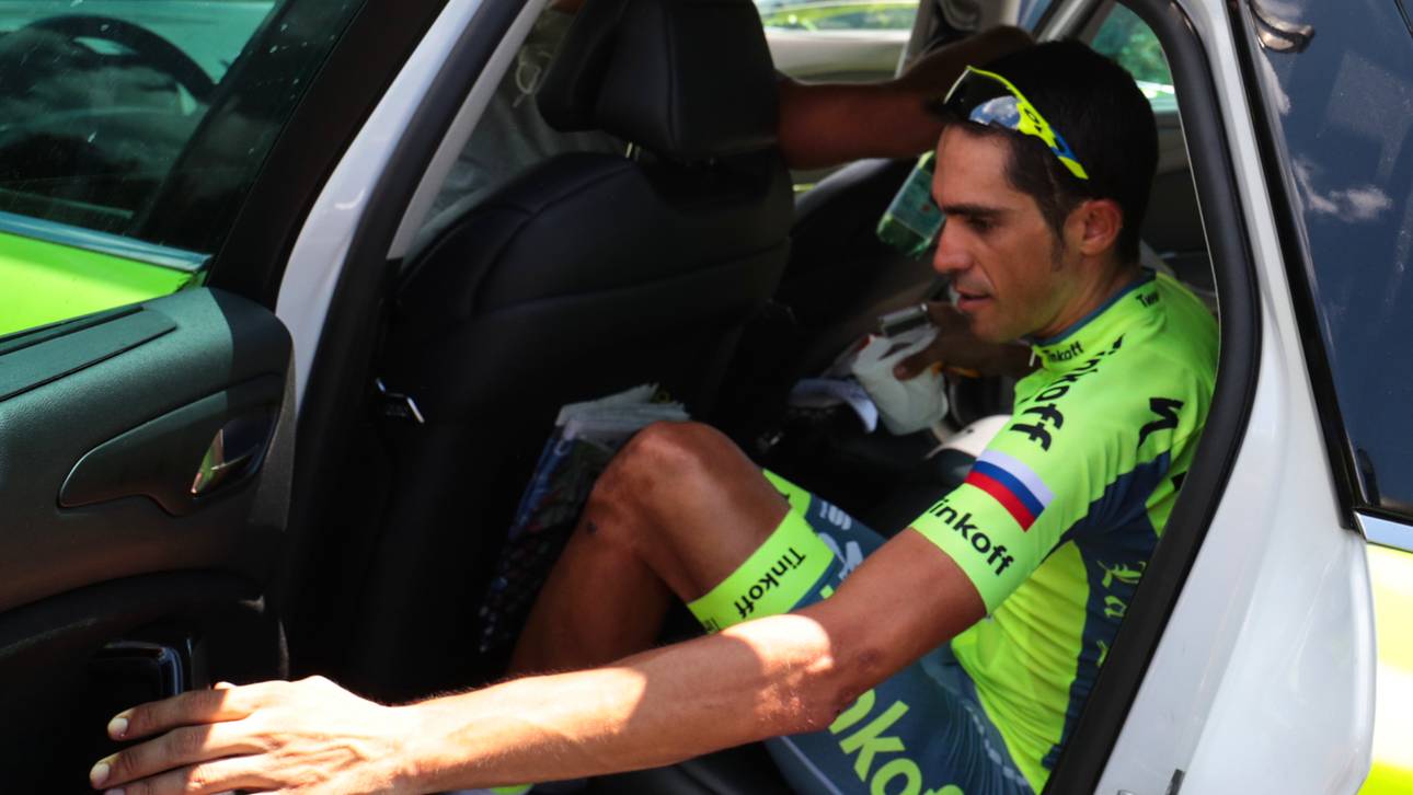Contador steigt bei Tour de France aus