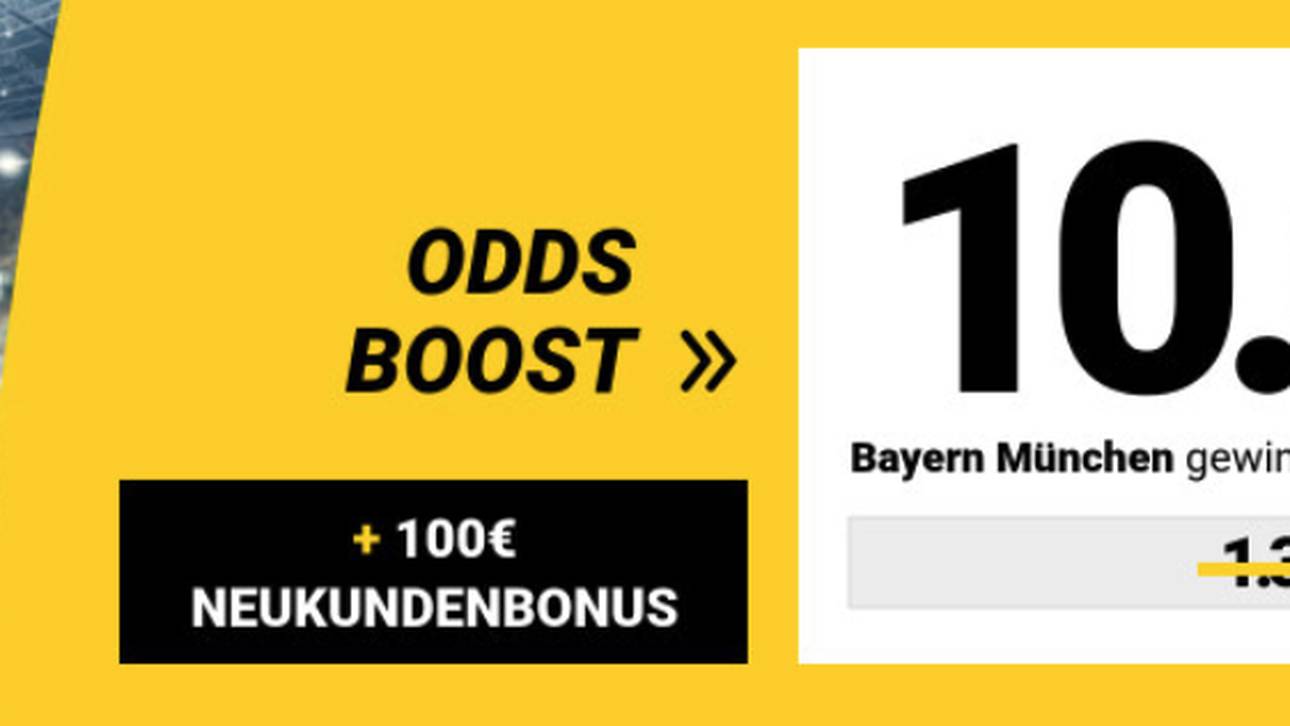Bayern – Hoffenheim Quotenboost: 10er Top-Quote auf Bayern Sieg bei Interwetten