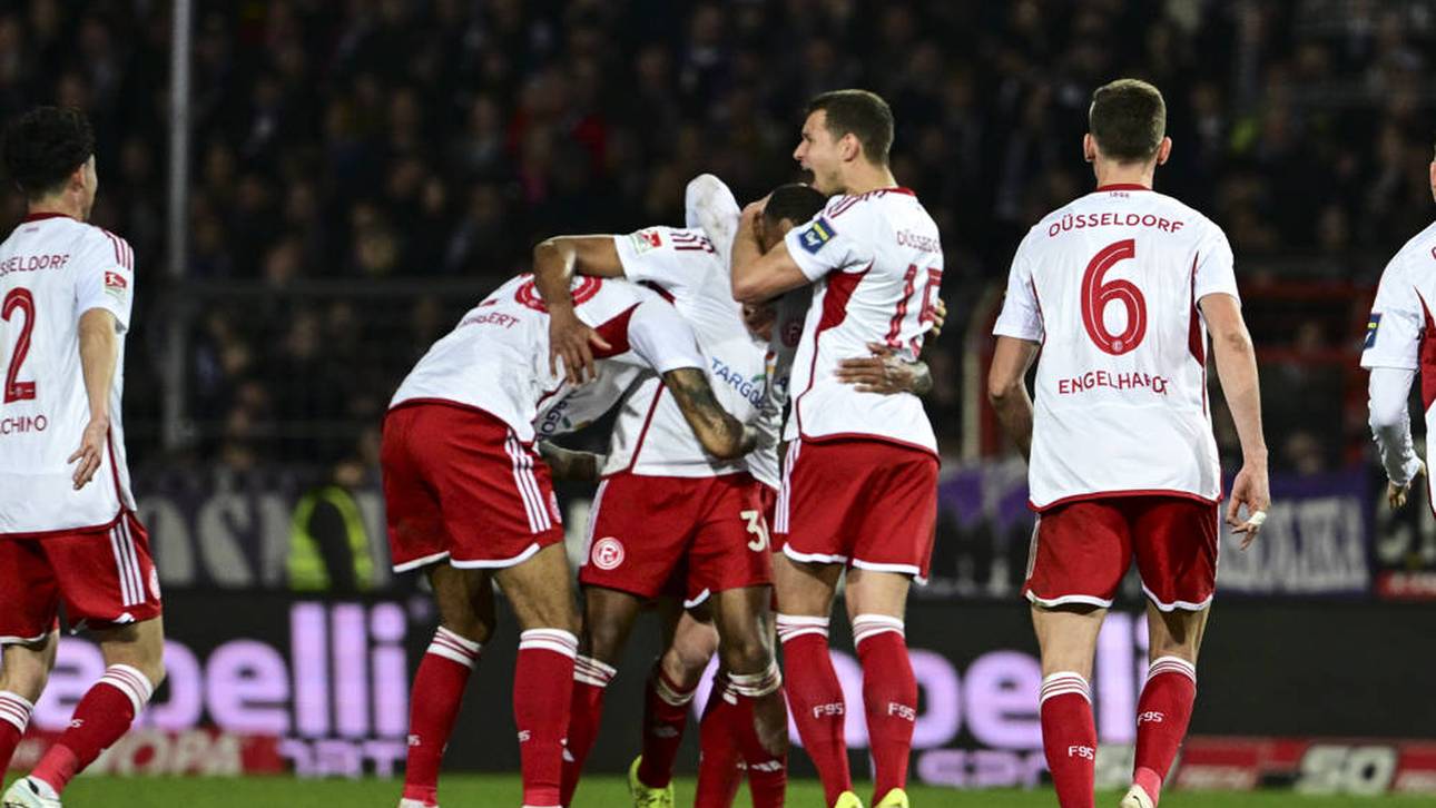 Gala! Düsseldorf zieht am HSV vorbei