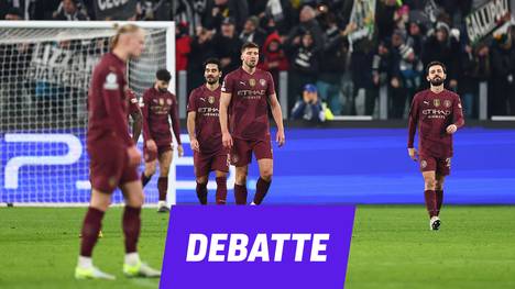 Für Manchester City setzte es eine erneute Niederlage in der Champions League, dieses Mal gegen Juventus. Damit sind sie weit unten abgeschlagen - auf Platz 22.