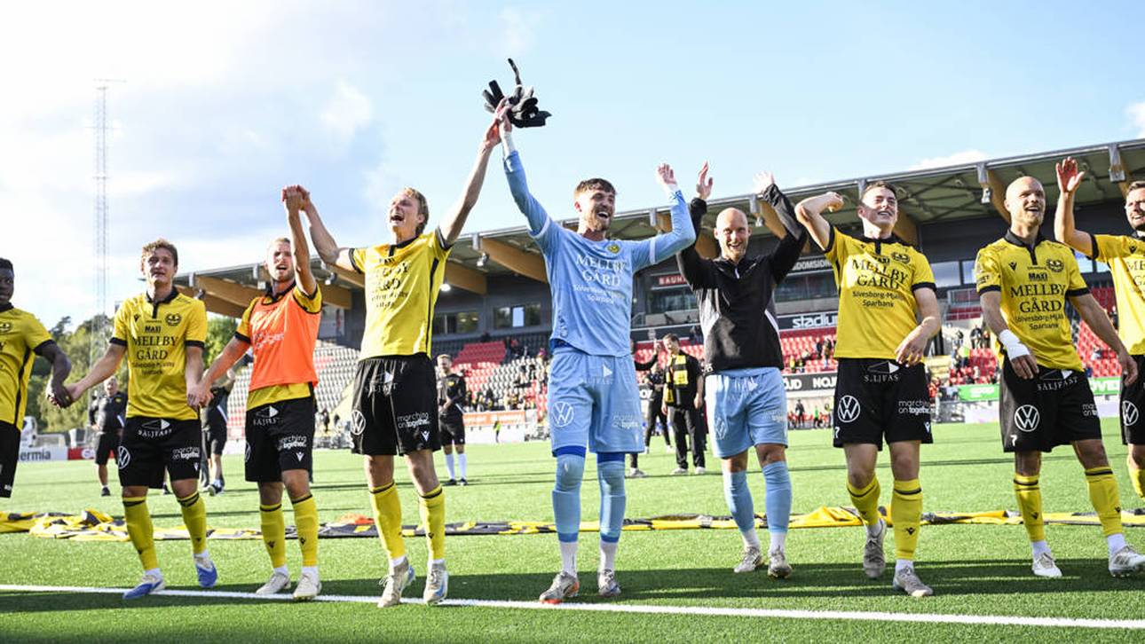 Mjällby AIF steht vor dem ersten Titel der Vereinsgeschichte