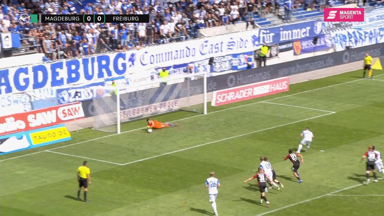 1. FC Magdeburg - SC Freiburg II (0:0): Highlights im Video | 3. Liga