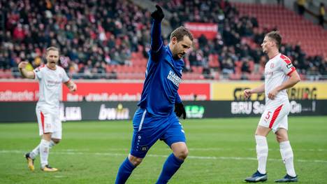 Anton Fink ebnete dem Karlsruher SC mit einem Doppelpack den Weg zum Sieg