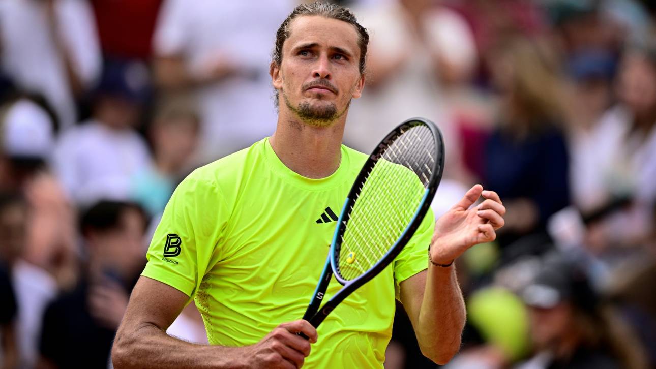 Zverev in Paris wieder früh dran