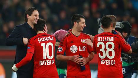 Bayer 04 Leverkusen v Club Atletico de Madrid - UEFA Champions League Round of 16