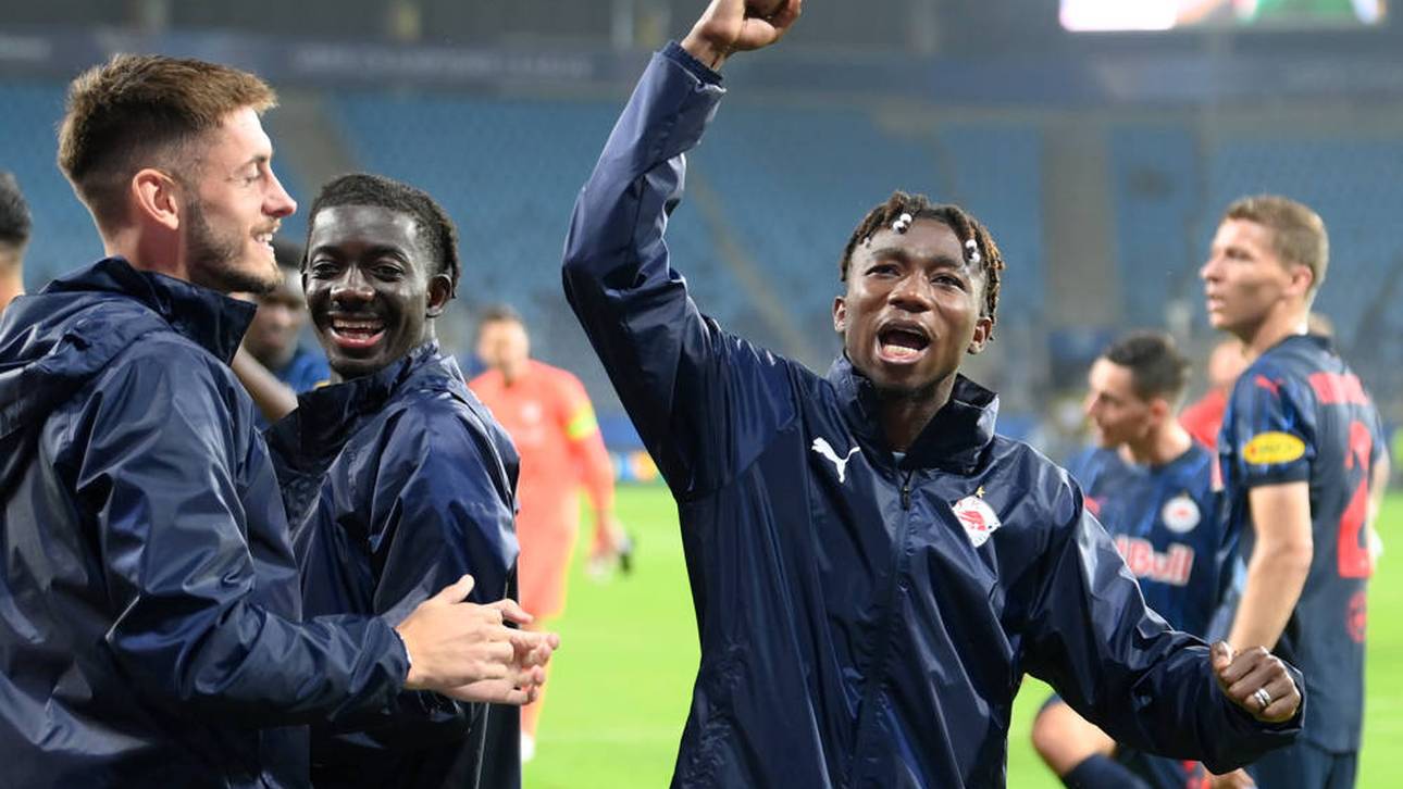 RB ebnet Weg für die Champions League