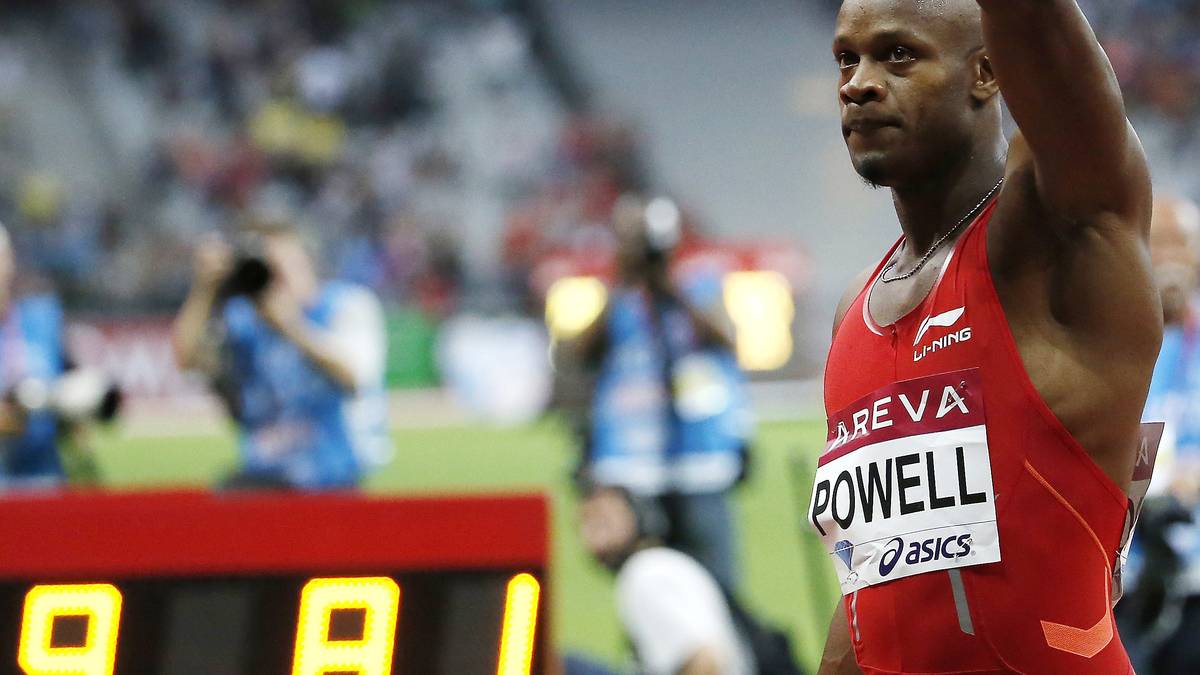 Dritter im Bunde der Supersprinter ist Asafa Powell. Der explosive Starter weist wie Gatlin eine unrühmliche Doping-Vergangenheit auf. In diesem Jahr ist bisher nur Gatlin über 100 m schneller