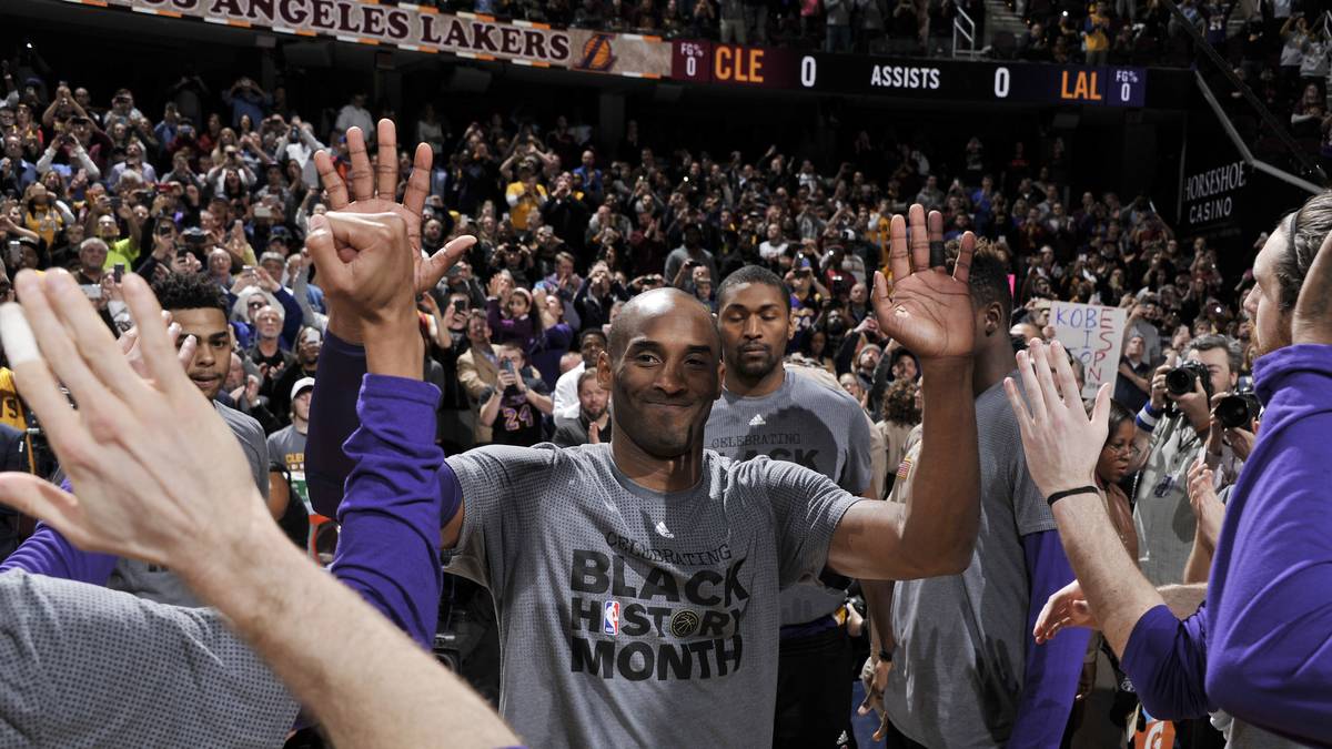 Ein letztes Mal in Cleveland: Kobe Bryant setzt seine Abschiedstour bei LeBron James und den Cavaliers fort