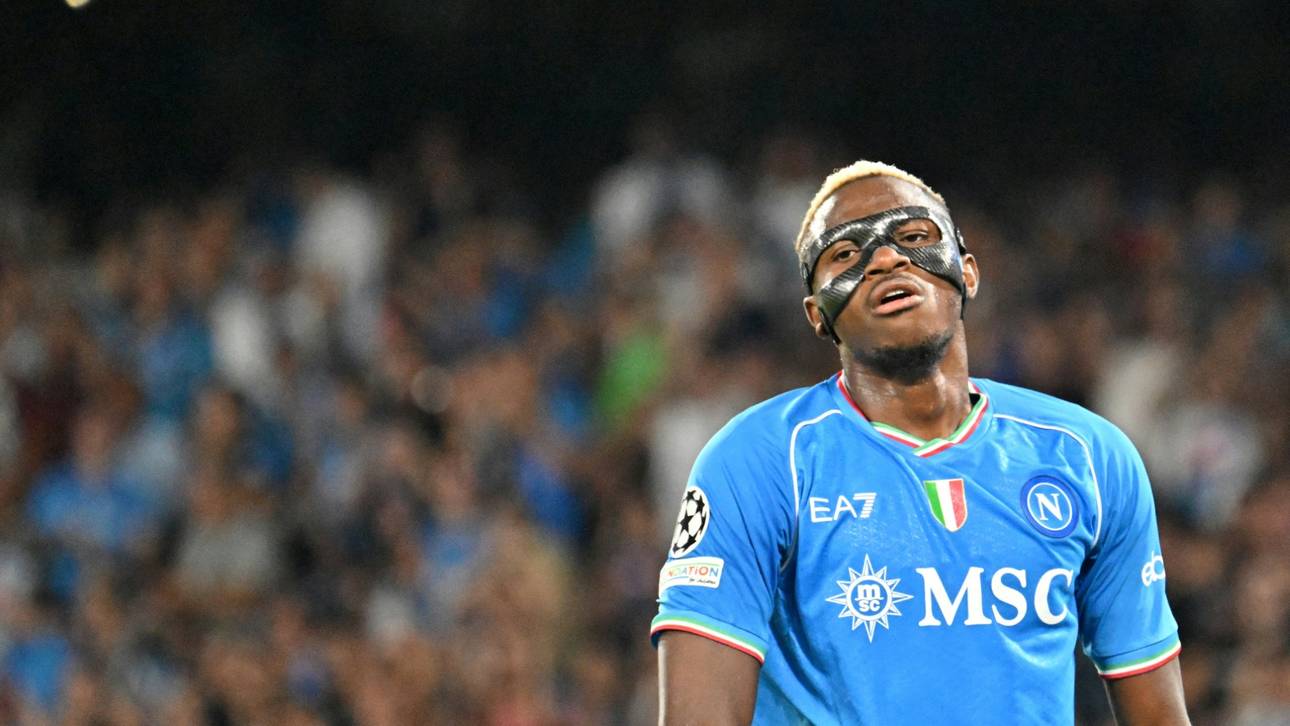 Osimhen-Schock für Neapel