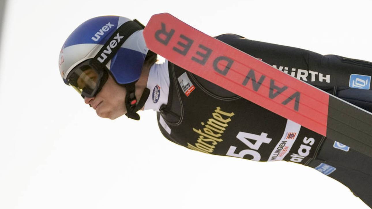 Andreas Wellinger beim Weltcupspringen in Willingen