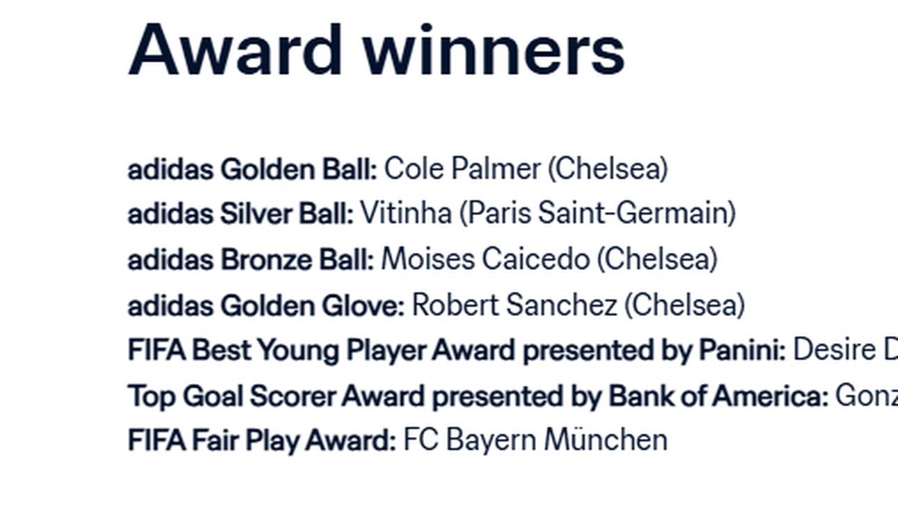 Der FC Bayern erhielt den FIFA Fair Play Award