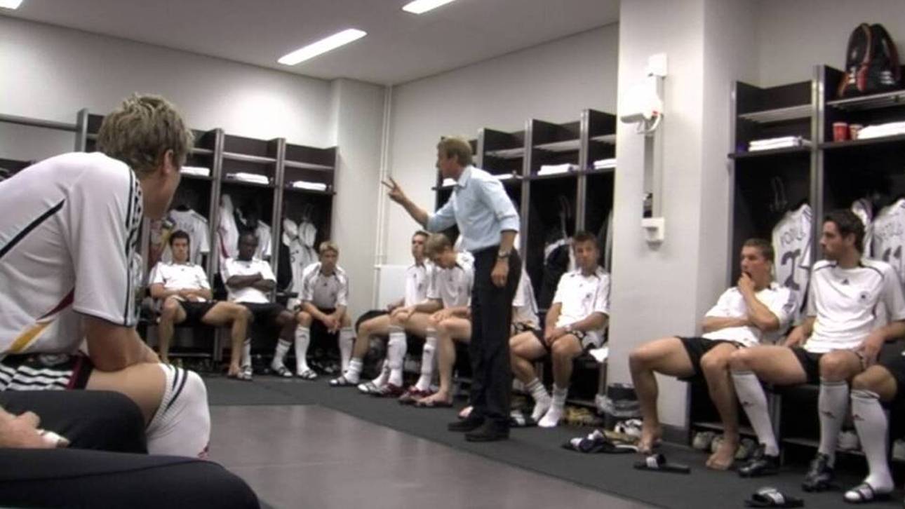 Jürgen Klinsmanns Kabinen-Ansprachen bei der WM 2006 wurden zur Legende