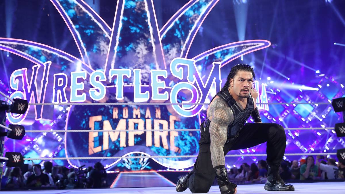 Das große Finale: Roman Reigns, der im letzten WrestleMania-Hauptkampf den Undertaker bezwang, greift nun nach dem Universal Title