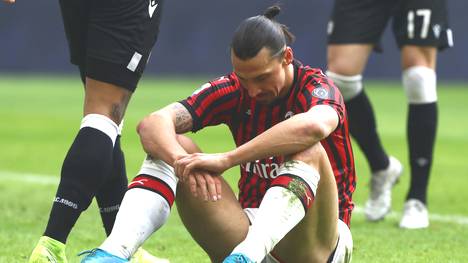 Zlatan Ibrahimovic fehlt dem AC Mailand gegen Hellas Verona wegen einer Grippe