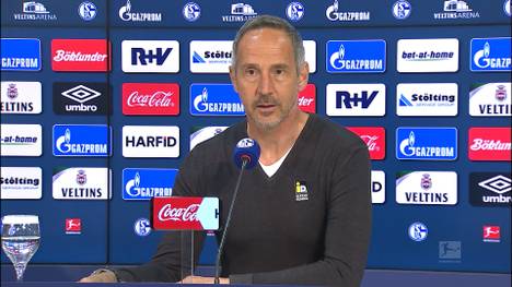 Frankfurts Sebastian Rode macht seinem Ärger nach der Pleite gegen Schalke Lust. Trainer Adi Hütter zeigt Verständnis.