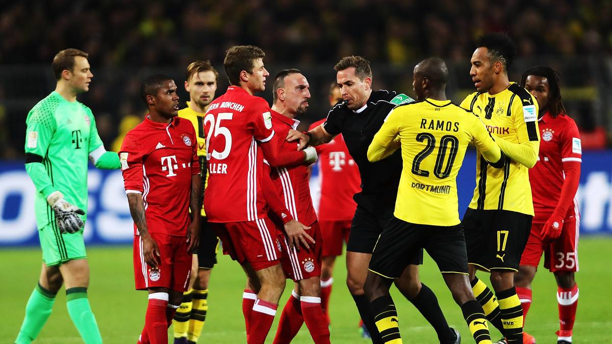 FRANCK RIBERY: Gleich nach ein paar Sekunden von Götze gefoult. Hatte sein Temperament aber im Griff. Bis zu einer Rudelbildung kurz vor Schluss, wo er Gelb sah. Agil. Doch an der Strafraumgrenze war auch für den Franzosen zumeist Endstation. Sein Tor nach einer Stunde wurde wegen Abseits zurecht nicht anerkannt. SPORT1-NOTE: 3