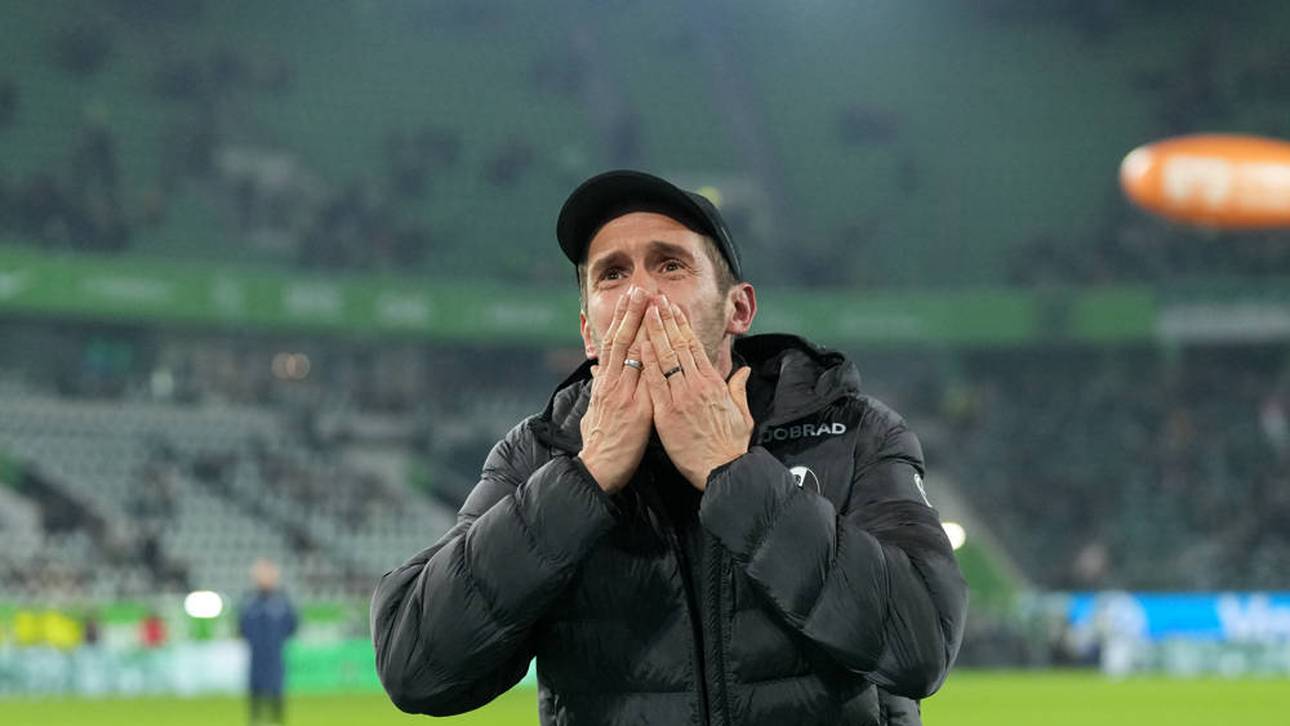 Schuster kämpft mit den Tränen