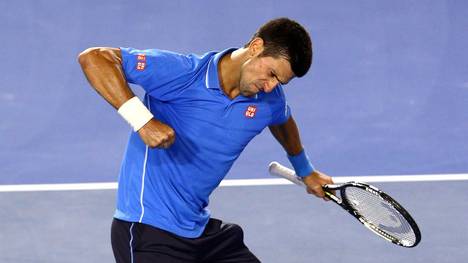 Novak Djokovic setzte sich gegen Stan Wawrinka durch