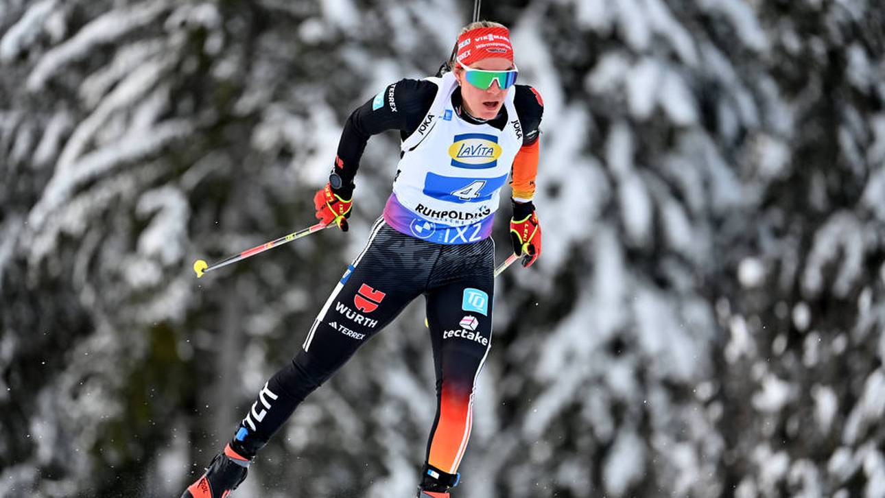 Saisonende für deutsche Biathletin