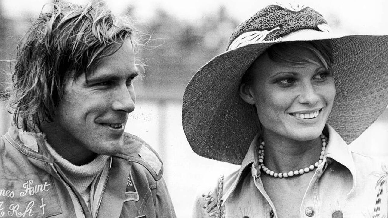 James Hunt und seine erste Frau Suzy Miller