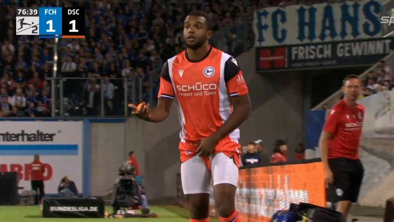 Irre Unterhosen-Szene in Rostock