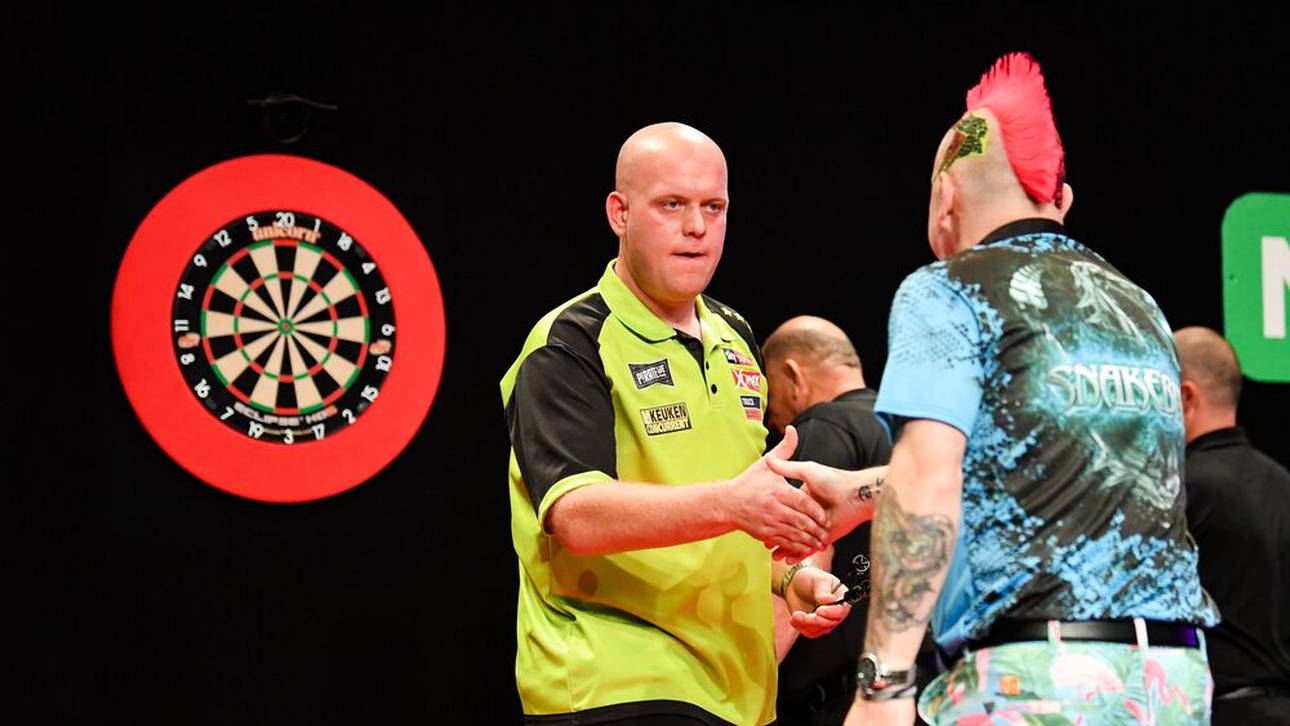 Van Gerwen bittet Wright zum Kracher
