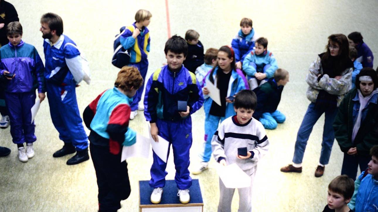 Timo Boll in jungen Jahren