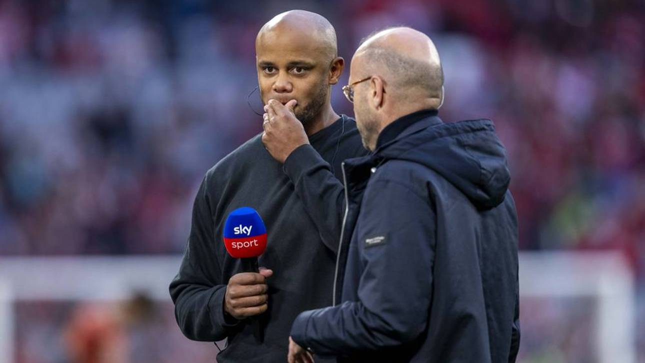 Lustige Interview-Szene um Kompany