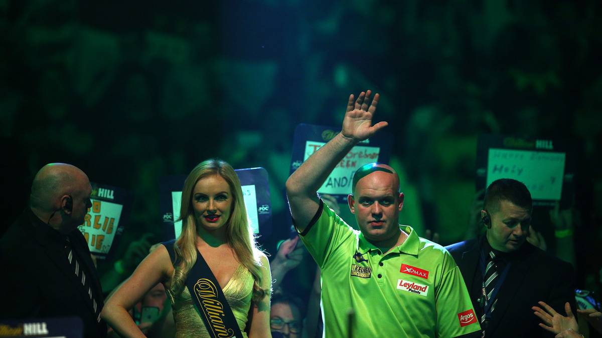 Michael van Gerwen zeigt dann, warum er der absolute Top-Favorit auf den Titel ist 