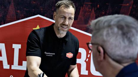 Maik Machulla wird in Aalborg als Trainer vorgestellt
