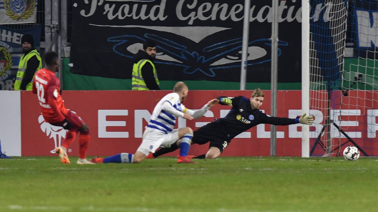 Zebra-Schock! Aus nach Führung