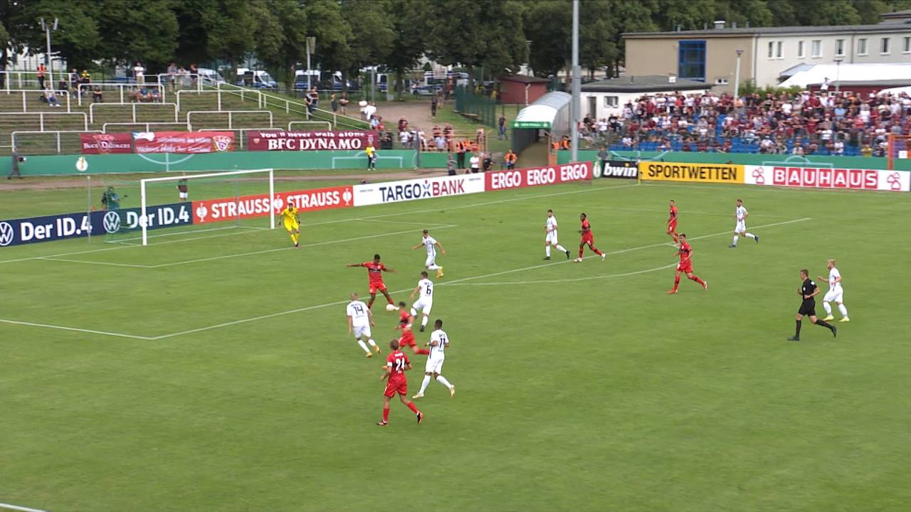 BFC Dynamo - VfB Stuttgart (0:6): Tore und Highlights | DFB-Pokal
