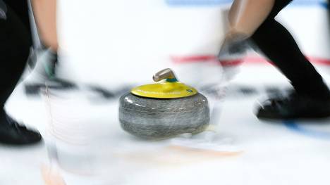 Das Curling-Mixed-Team siegt gegen Spanien
